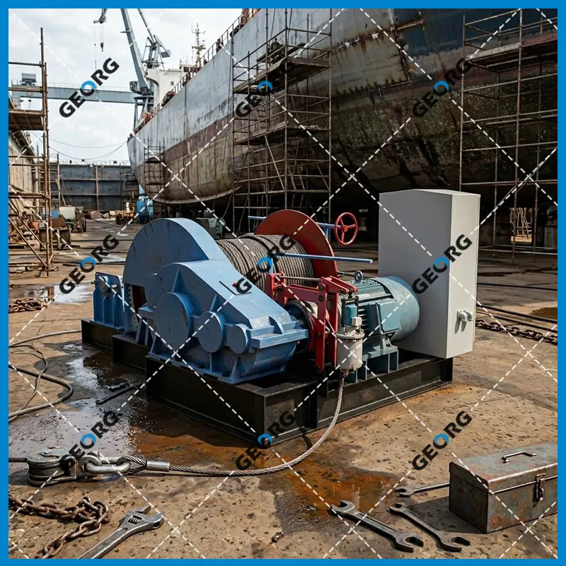 应用案例-卷扬机非标定制找GEORG-乔格机械设计制造（上海）有限公司