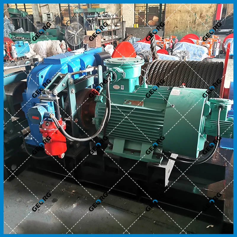 防爆电机卷扬机，防爆制动器卷扬机-卷扬机非标定制找GEORG-乔格机械设计制造（上海）有限公司