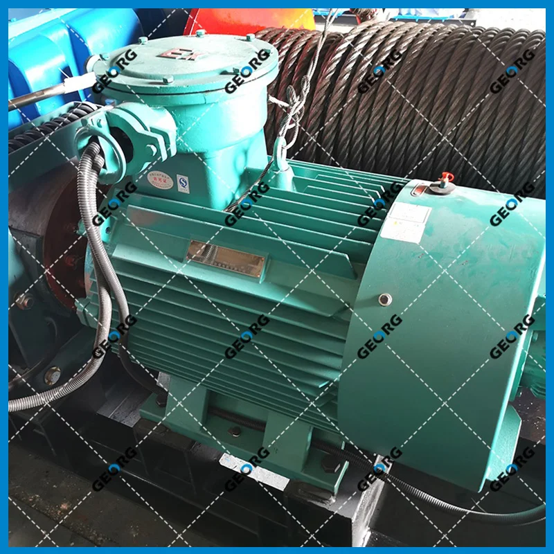 防爆电机卷扬机，防爆制动器卷扬机-卷扬机非标定制找GEORG-乔格机械设计制造（上海）有限公司