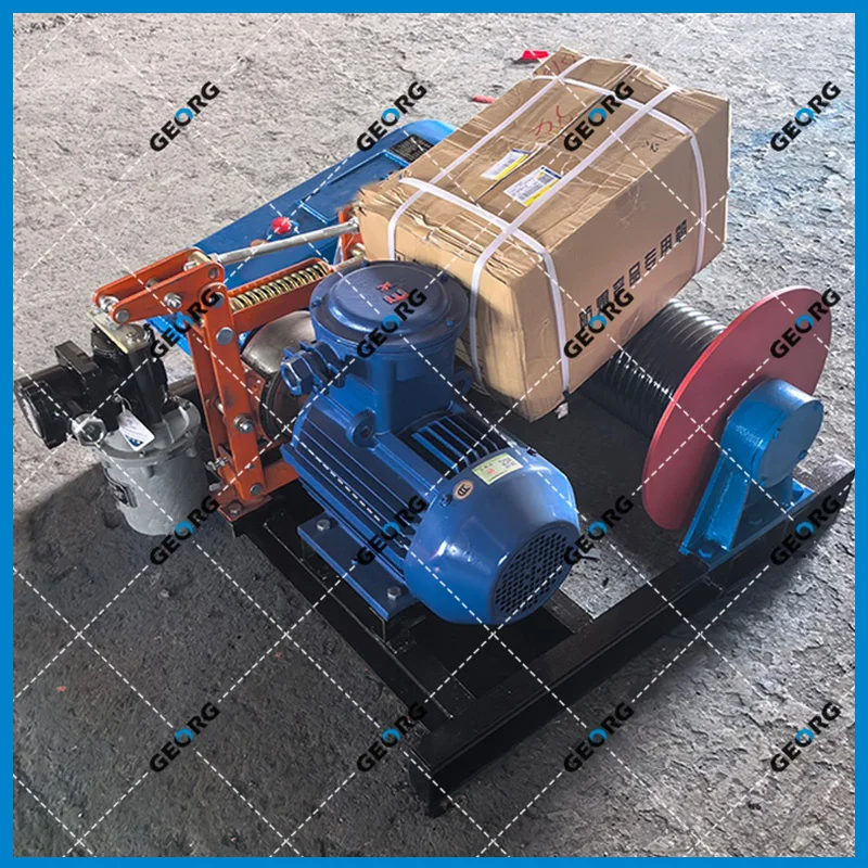 防爆电机卷扬机，防爆制动器卷扬机-卷扬机非标定制找GEORG-乔格机械设计制造（上海）有限公司