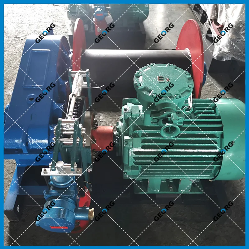 防爆电机卷扬机，防爆制动器卷扬机-卷扬机非标定制找GEORG-乔格机械设计制造（上海）有限公司
