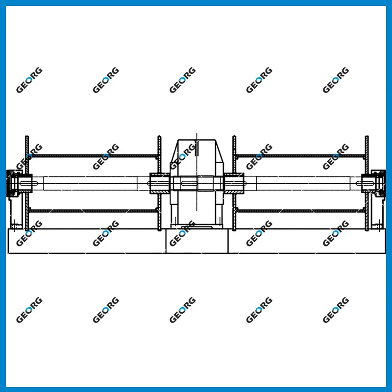 双吊点卷扬机，双卷筒卷扬机-平行轴型A-卷扬机非标定制找GEORG-乔格机械设计制造（上海）有限公司