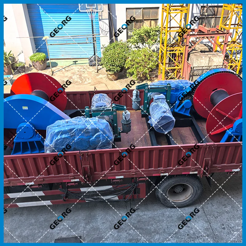 32吨电动卷扬机 JM-32T型-普通常规款-卷扬机非标定制找GEORG-乔格机械设计制造（上海）有限公司