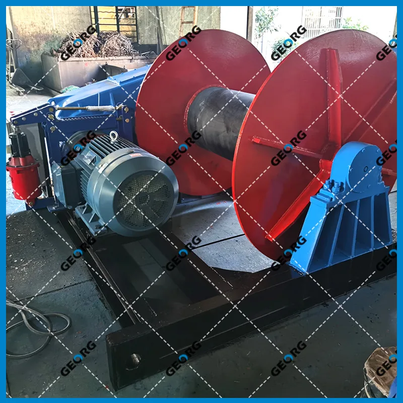 32吨电动卷扬机 JM-32T型-普通常规款-卷扬机非标定制找GEORG-乔格机械设计制造（上海）有限公司