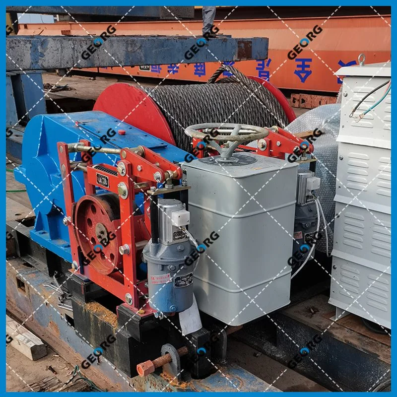 5吨电动卷扬机 JM-5T型-普通常规款-卷扬机非标定制找GEORG-乔格机械设计制造（上海）有限公司