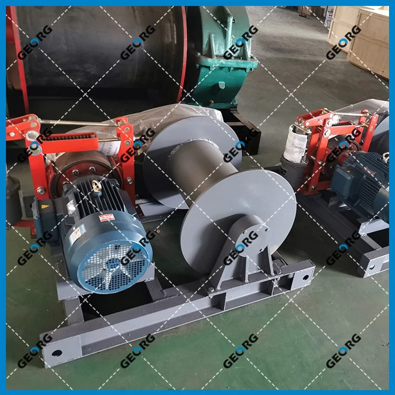 5吨电动卷扬机 JM-5T型-普通常规款-卷扬机非标定制找GEORG-乔格机械设计制造（上海）有限公司