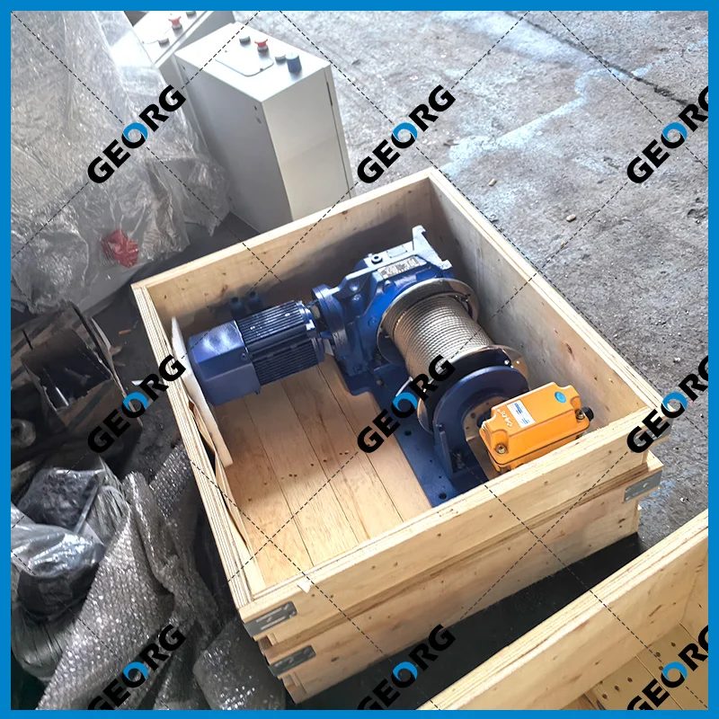 欧式卷扬机定制实拍照片特辑-卷扬机非标定制找GEORG-乔格机械设计制造（上海）有限公司