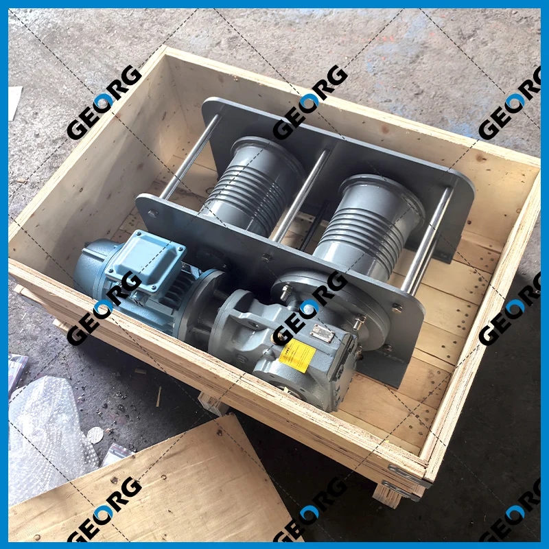 欧式卷扬机定制实拍照片特辑-卷扬机非标定制找GEORG-乔格机械设计制造（上海）有限公司