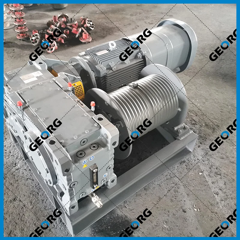 欧式卷扬机定制实拍照片特辑-卷扬机非标定制找GEORG-乔格机械设计制造（上海）有限公司