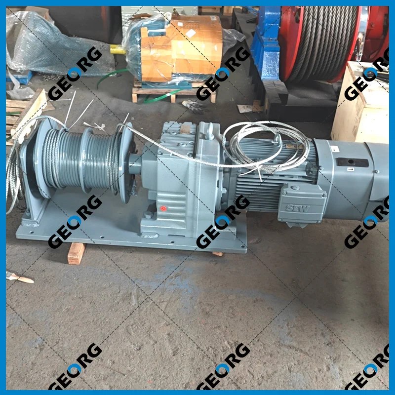 欧式卷扬机定制实拍照片特辑-卷扬机非标定制找GEORG-乔格机械设计制造（上海）有限公司