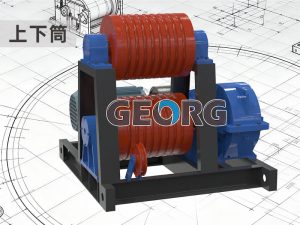 YJS往复式水平牵引卷扬机A 双筒