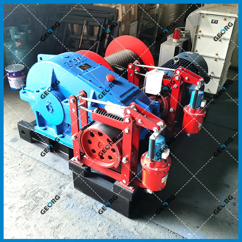 双制动/双刹车 电动卷扬机-卷扬机非标定制找GEORG-乔格机械设计制造（上海）有限公司