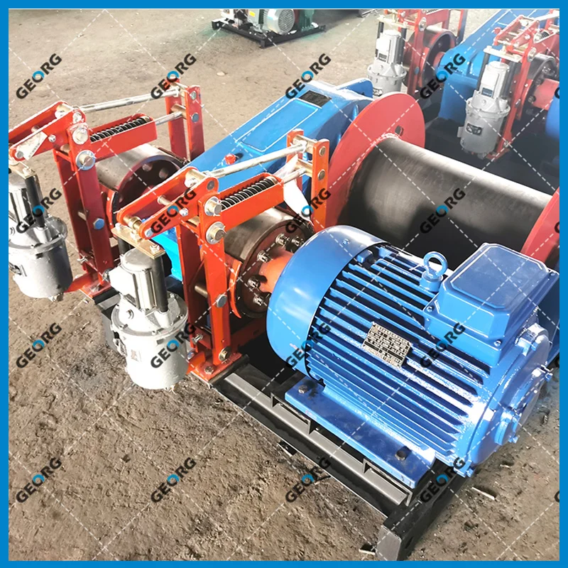 双制动/双刹车 电动卷扬机-卷扬机非标定制找GEORG-乔格机械设计制造（上海）有限公司
