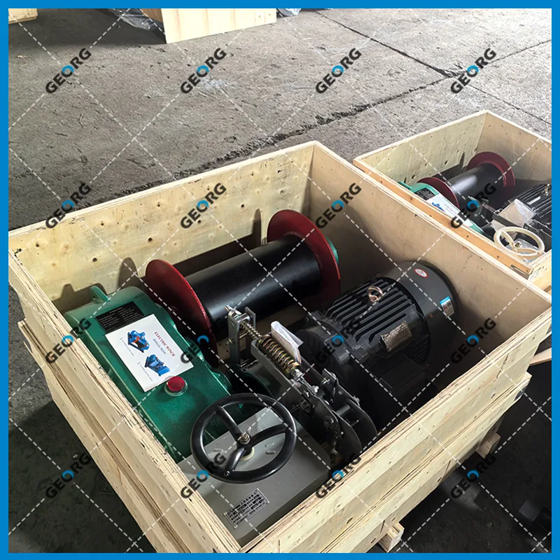 2吨电动卷扬机 JM-2T型-普通常规款-卷扬机非标定制找GEORG-乔格机械设计制造（上海）有限公司