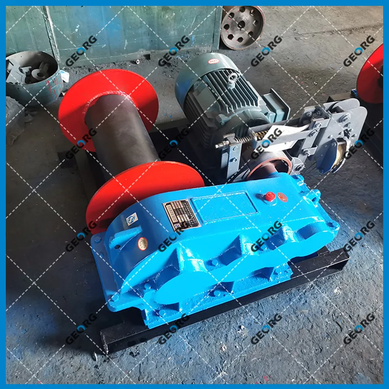 2吨电动卷扬机 JM-2T型-普通常规款-卷扬机非标定制找GEORG-乔格机械设计制造（上海）有限公司