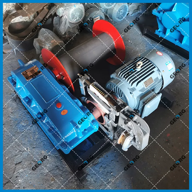 2吨电动卷扬机 JM-2T型-普通常规款-卷扬机非标定制找GEORG-乔格机械设计制造（上海）有限公司