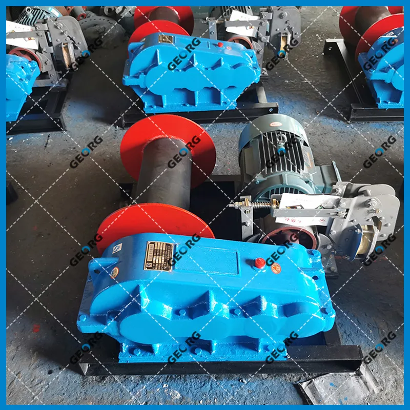 2吨电动卷扬机 JM-2T型-普通常规款-卷扬机非标定制找GEORG-乔格机械设计制造（上海）有限公司