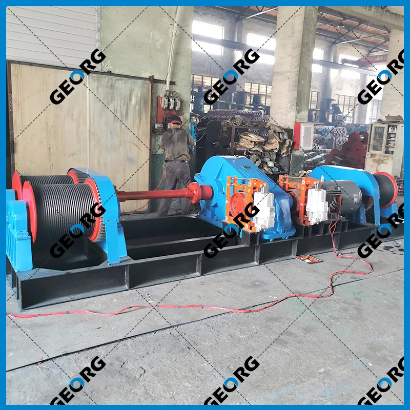 4JM-10T  四出绳专用卷扬机-卷扬机非标定制找GEORG-乔格机械设计制造（上海）有限公司