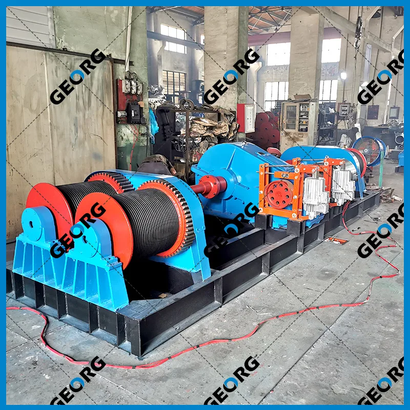 4JM-10T  四出绳专用卷扬机-卷扬机非标定制找GEORG-乔格机械设计制造（上海）有限公司
