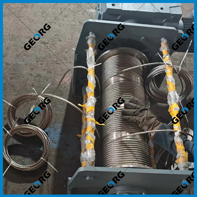 4JM-10T  四出绳专用卷扬机-卷扬机非标定制找GEORG-乔格机械设计制造（上海）有限公司