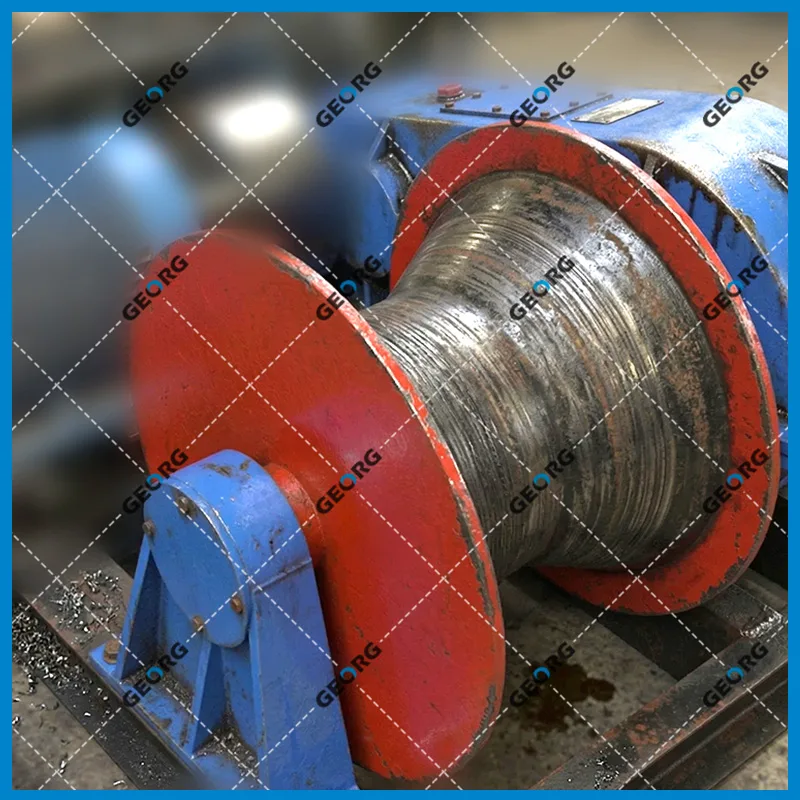 YJS往复式水平牵引卷扬机C 单筒-卷扬机非标定制找GEORG-乔格机械设计制造（上海）有限公司